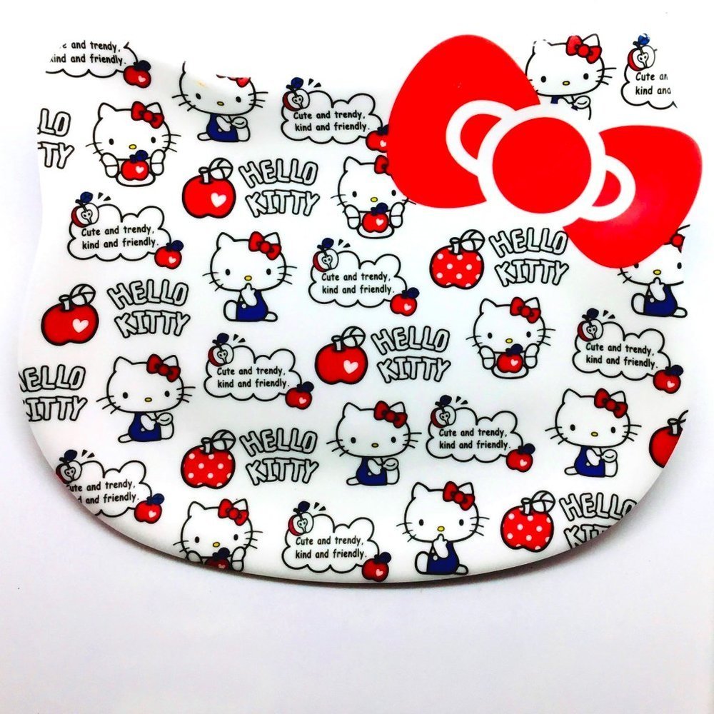 Hello Kitty Jewelry Tray Catch-All White Apples